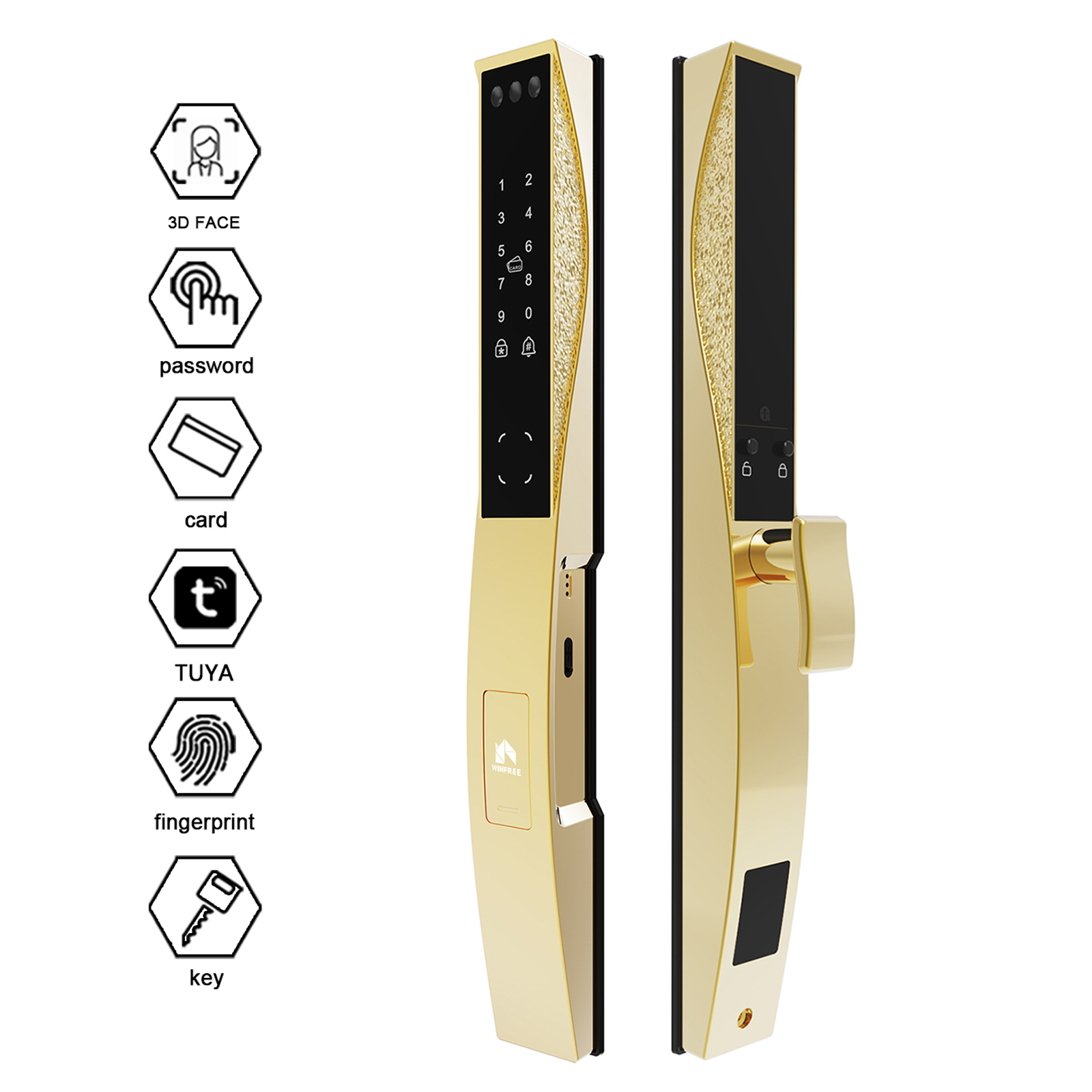 Smart Door Lock Wifi - Serrure de porte intelligente numérique WiFi
