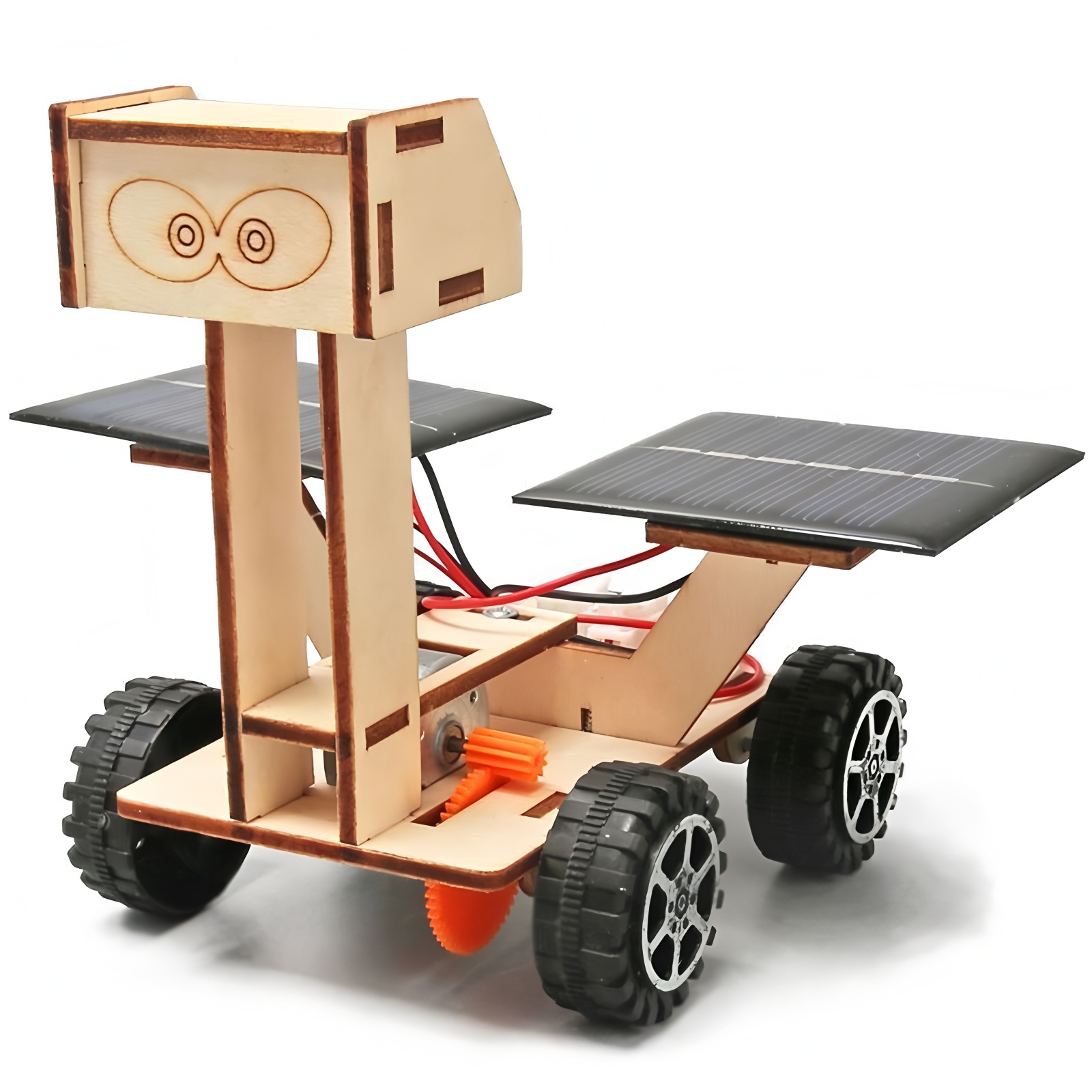 Stem Robotics Kit - Voiture solaire, véhicule d'exploration lunaire, modèle