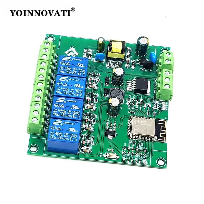 Esp8266 Relay Module - Module relais WiFi 4 canaux avec