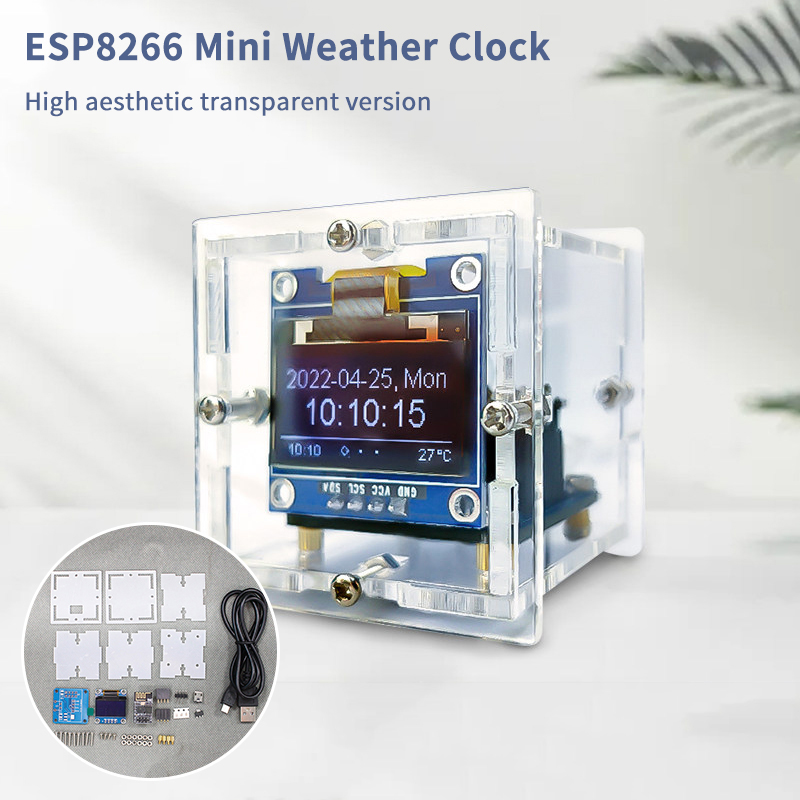 Kit d'horloge météo miniature  - Electronics Project Kit avis et prix