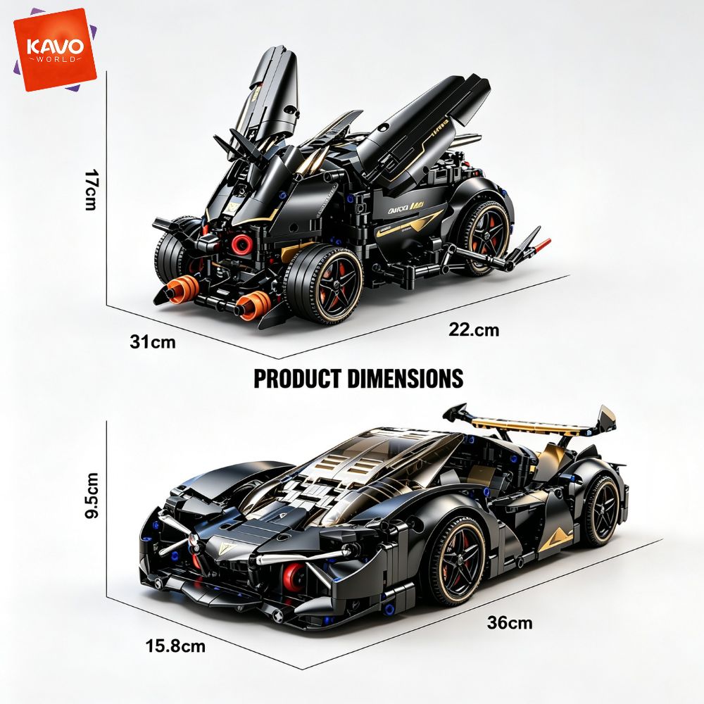 KAVOWORLD 1248 pièces, ensembl - Stem Robotics Kit avis et prix