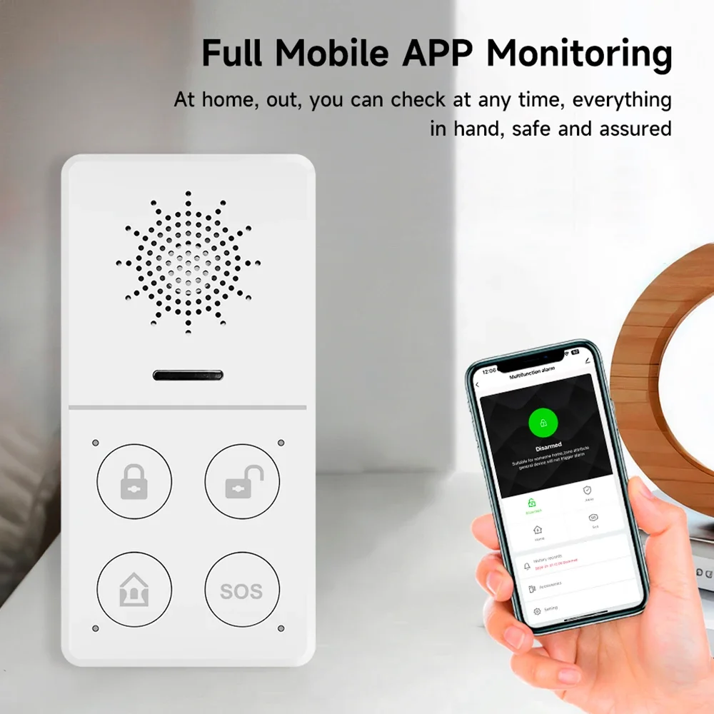 Tuya Wifi système d'alarme int - Smart Home Automation Kit avis et prix