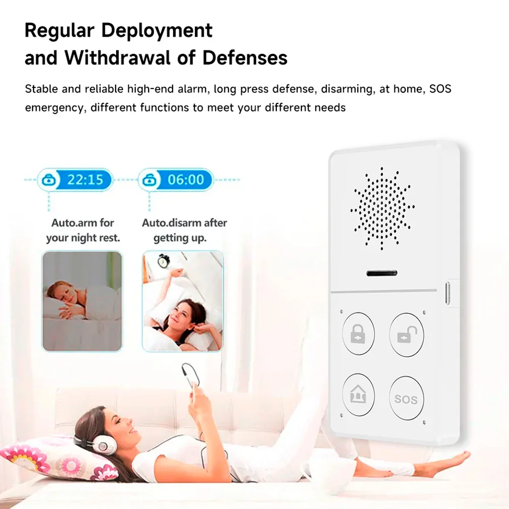 Tuya Wifi système d'alarme int - Smart Home Automation Kit avis et prix