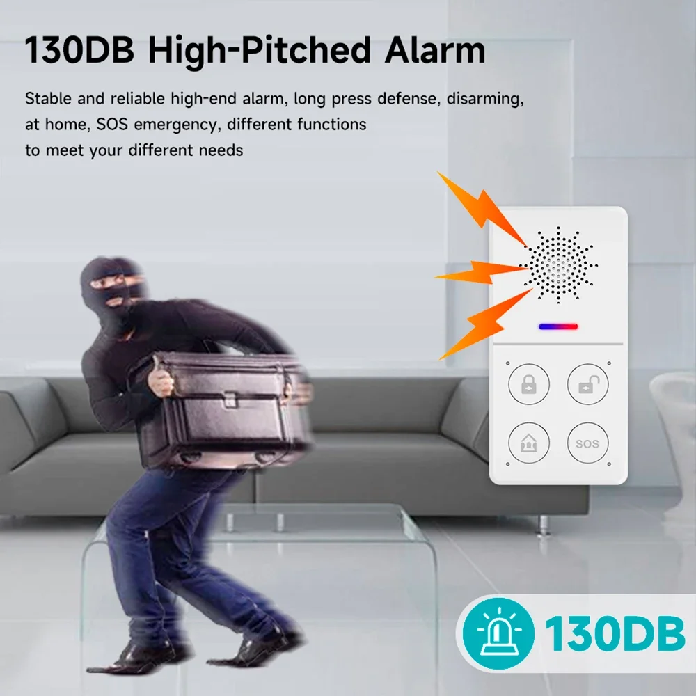Tuya Wifi système d'alarme int - Smart Home Automation Kit avis et prix