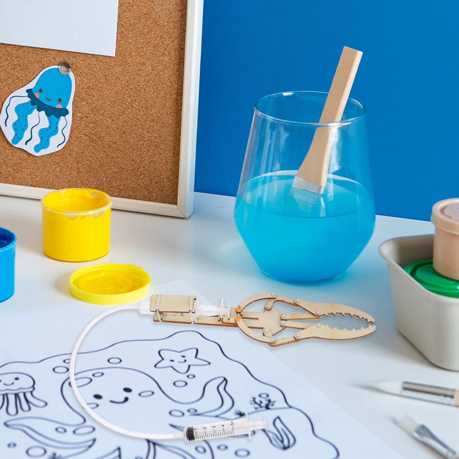 Kit d'assemblage en bois de br - Stem Robotics Kit avis et prix