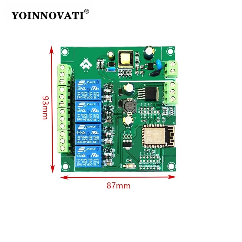 Module relais WiFi 4 canaux av - Esp8266 Relay Module avis et prix