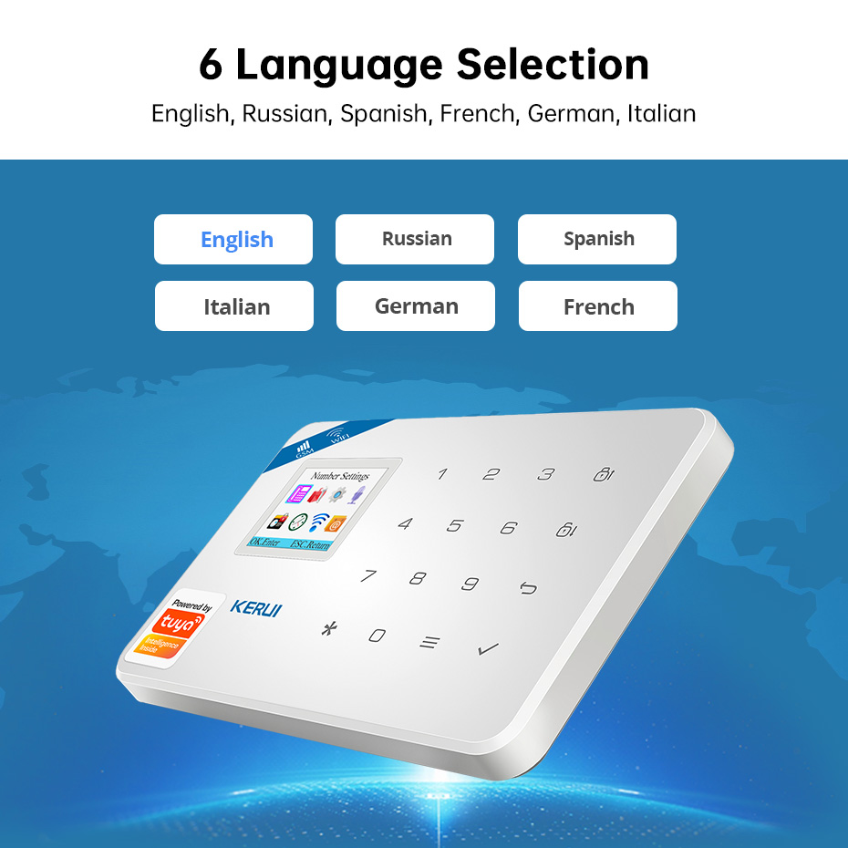 KERUI W181 système d'alarme sé - Smart Home Automation Kit avis et prix