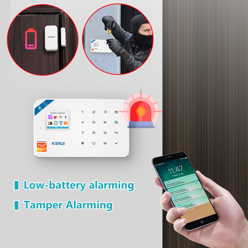 KERUI W181 système d'alarme sé - Smart Home Automation Kit avis et prix