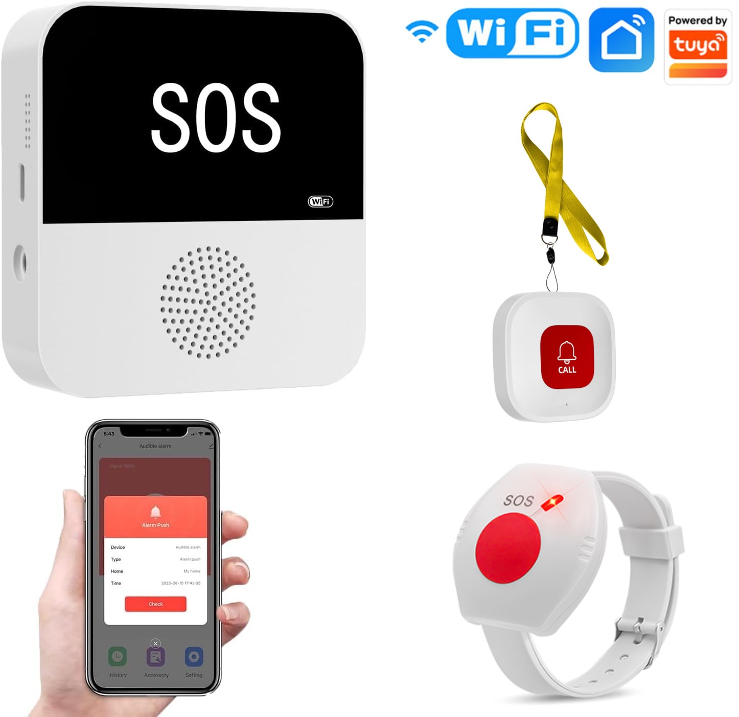 Téléavertisseur sans fil WiFi  - Wifi Smart Plug avis et prix