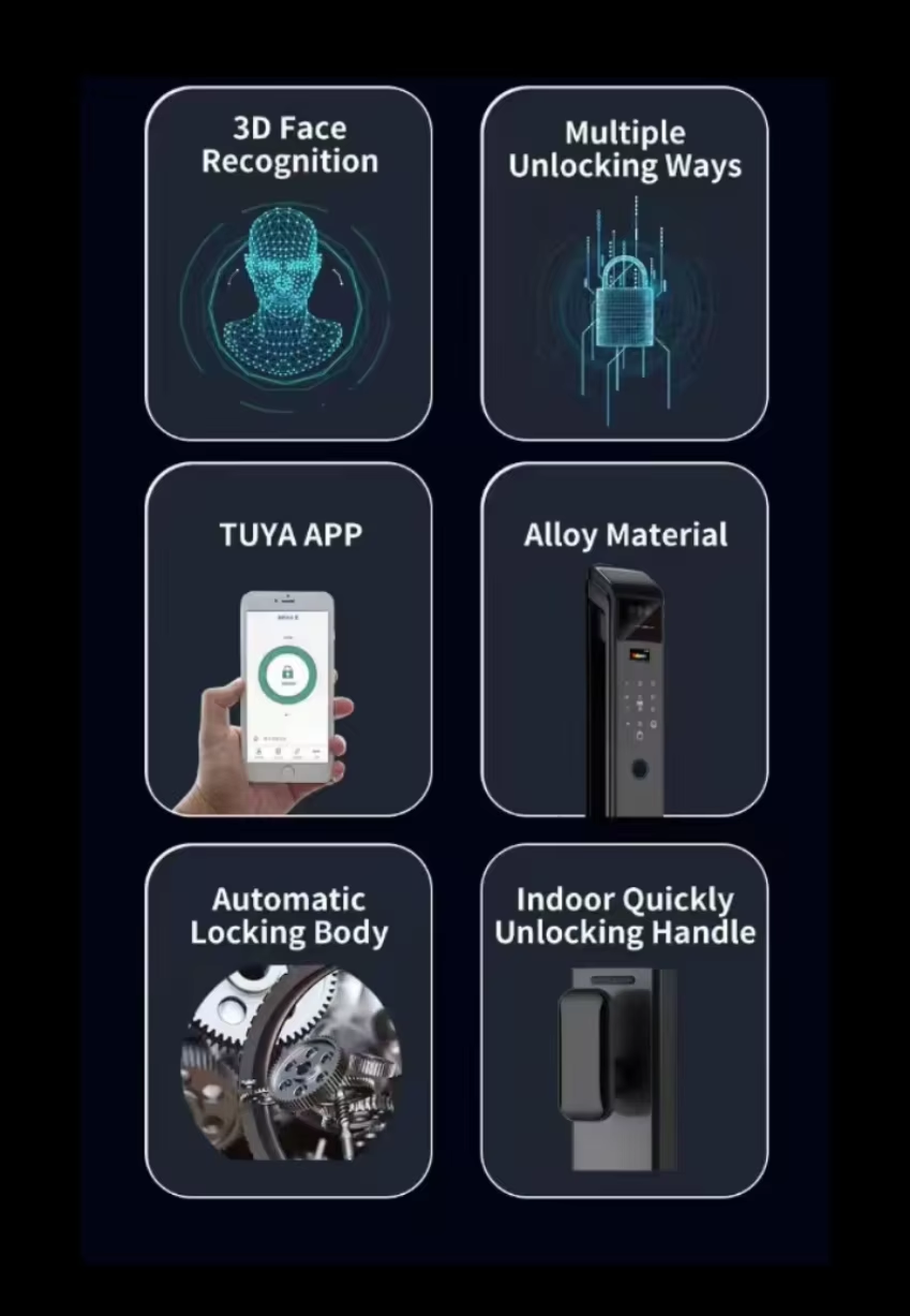 Enrique Wishome Serrure de por - Smart Door Lock Wifi avis et prix