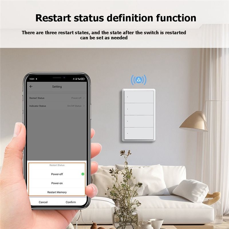 DTA4 – Contrôle vocal pour int - Smart Light Switch Wifi avis et prix