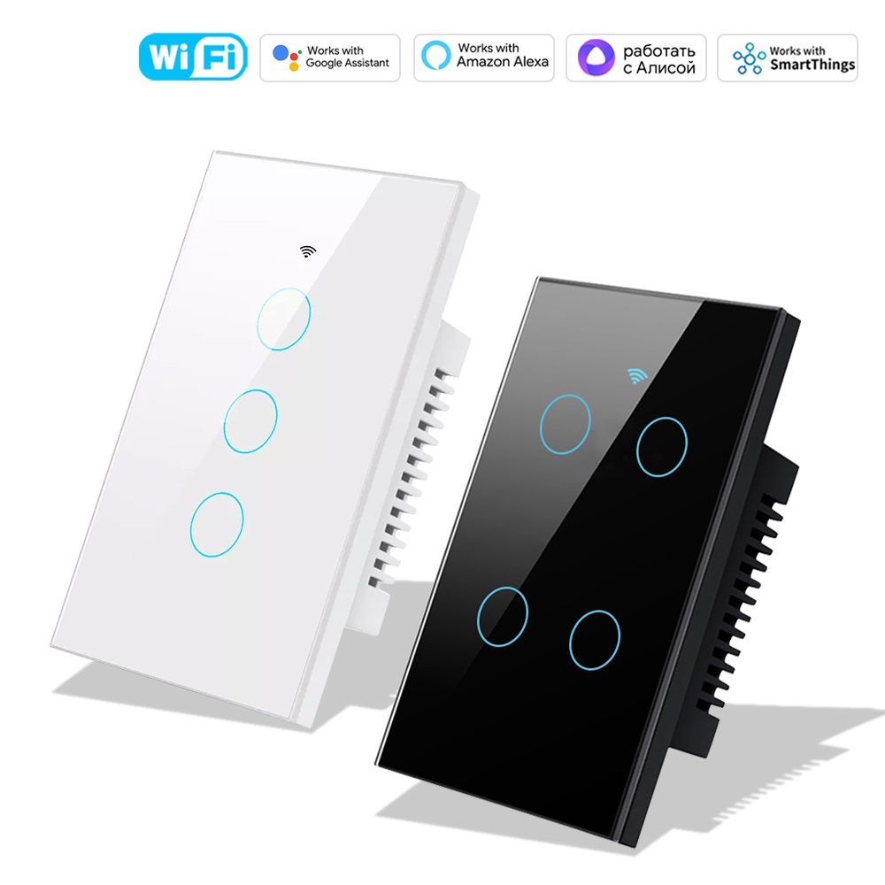 Interrupteur mural tactile int - Smart Light Switch Wifi avis et prix